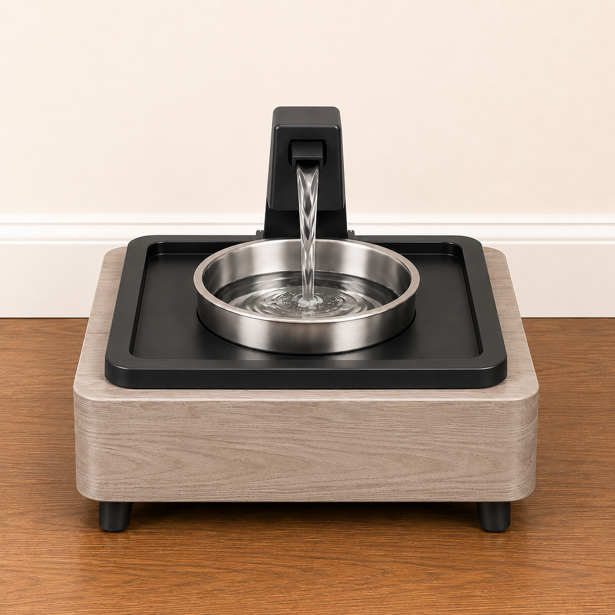 [PRE-ORDER · Ships Q4 2026] KibbleKraft ST Bundle — Standard Dispenser + Single Wellness Fountain
