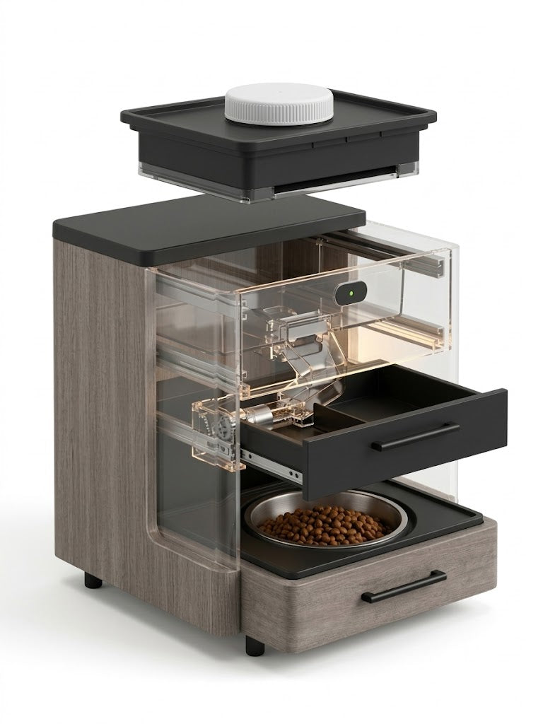 [PRE-ORDER · Ships Q4 2026] KibbleKraft Dispenser