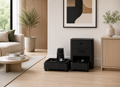 KibbleKraft Bundle – Onyx and Black | All-Black Wellness Fountain & Dispenser Set